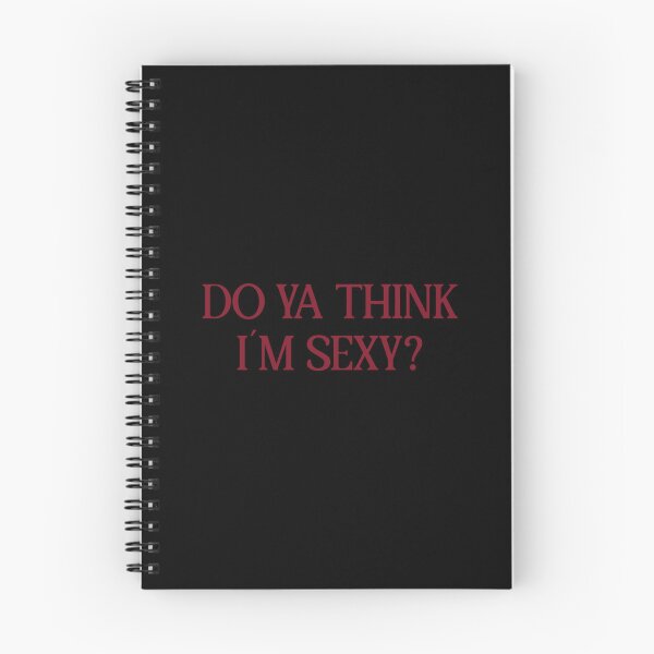 Item preview, Do Ya Think I´m Sexy , burgundy designed and sold by JustLuvCreation.