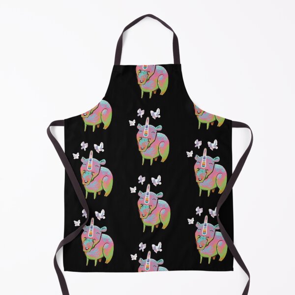 Item preview, Unicorn Happy Capybara Brings The Magic Butterflies designed and sold by SubtleSplit.