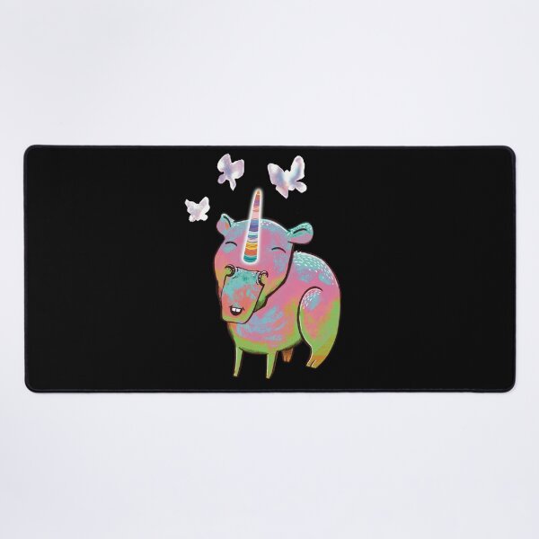 Item preview, Unicorn Happy Capybara Brings The Magic Butterflies designed and sold by SubtleSplit.
