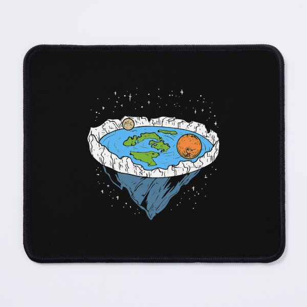 Item preview, Flat Earth Ice Wall gift idea present Mask T designed and sold by babinmakynzie.