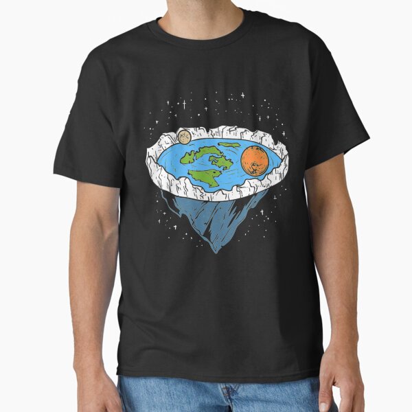 Item preview, Flat Earth Ice Wall gift idea present Mask T designed and sold by babinmakynzie.