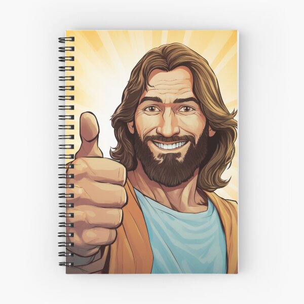 Item preview, ๋Jesus thumbs up designed and sold by PatternDesignh.