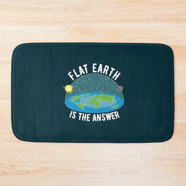 Item preview, Flat Earth is the Answer - Flat Earth Society Funny Secret  designed and sold by babinmakynzie.