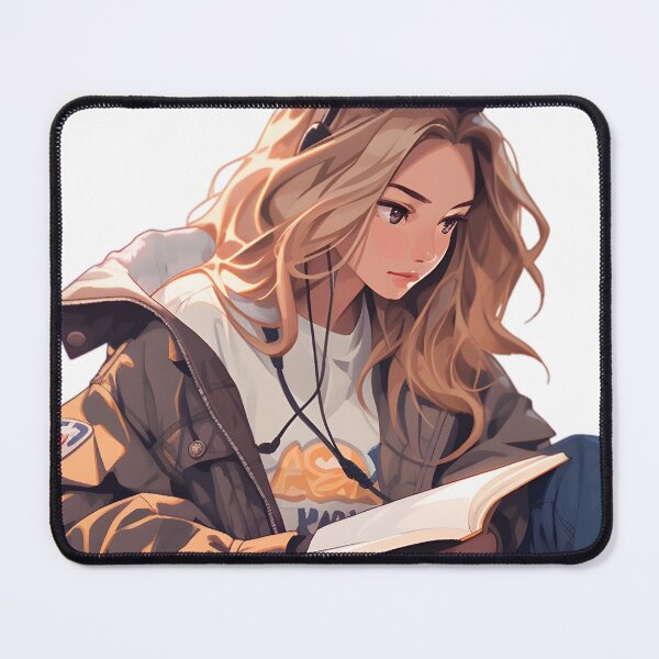 Item preview, The Lofi Girl Reading Book - Reading Cartoon Characters designed and sold by Ordinary Life Works.