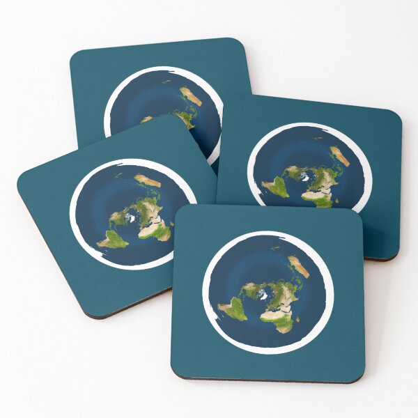 Item preview, Flat Earth Model Map of the FLAT Earth designed and sold by babinmakynzie.