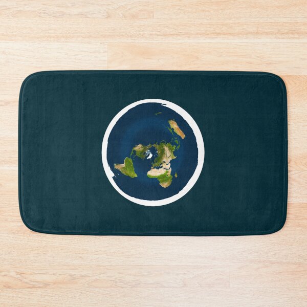 Item preview, Flat Earth Model Map of the FLAT Earth designed and sold by babinmakynzie.