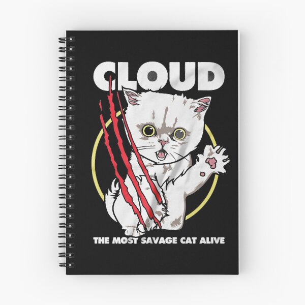 Item preview, Cloud the most Savage Cat Alive designed and sold by CalvertBasilia.
