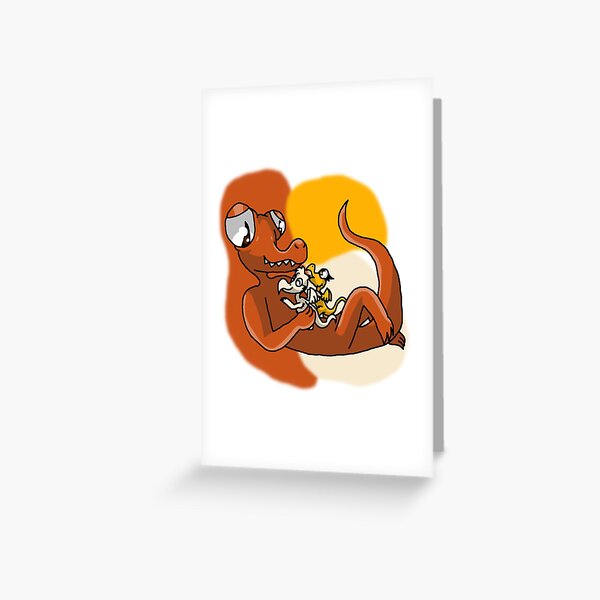 Green & Tan Father's Day (Rainbow Friends) | Greeting Card