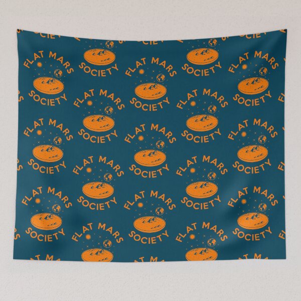 Item preview, Flat Mars Society designed and sold by babinmakynzie.