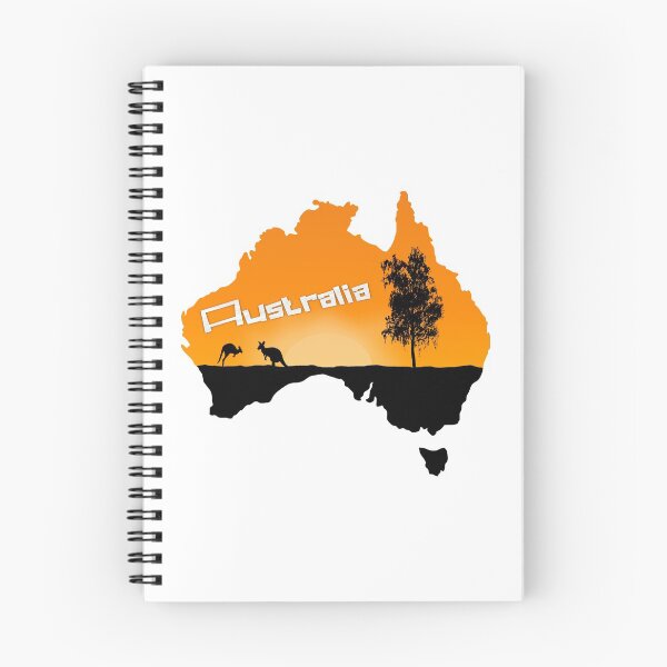 Item preview, Sunset Australian Map designed and sold by Jeremy Crotty.