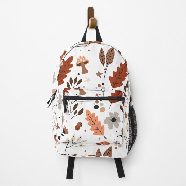 Item preview, Autumn Leaves and Mushrooms Template designed and sold by shestiger.