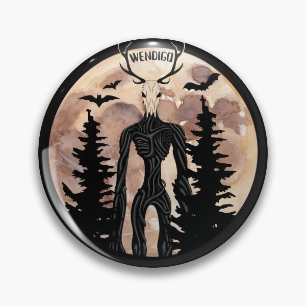 Item preview, Wendigo Cryptid Halloween designed and sold by soulfulprintss8.