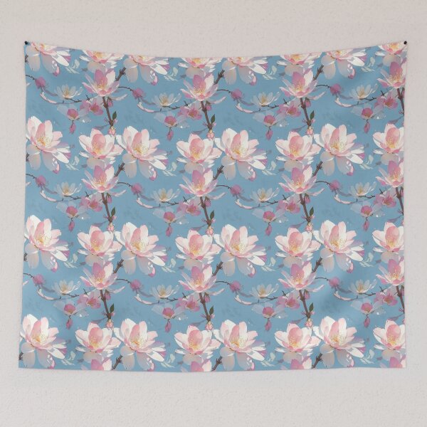 Item preview, Sakura Blossom Pattern Floral Elegance Revealed designed and sold by ngness.