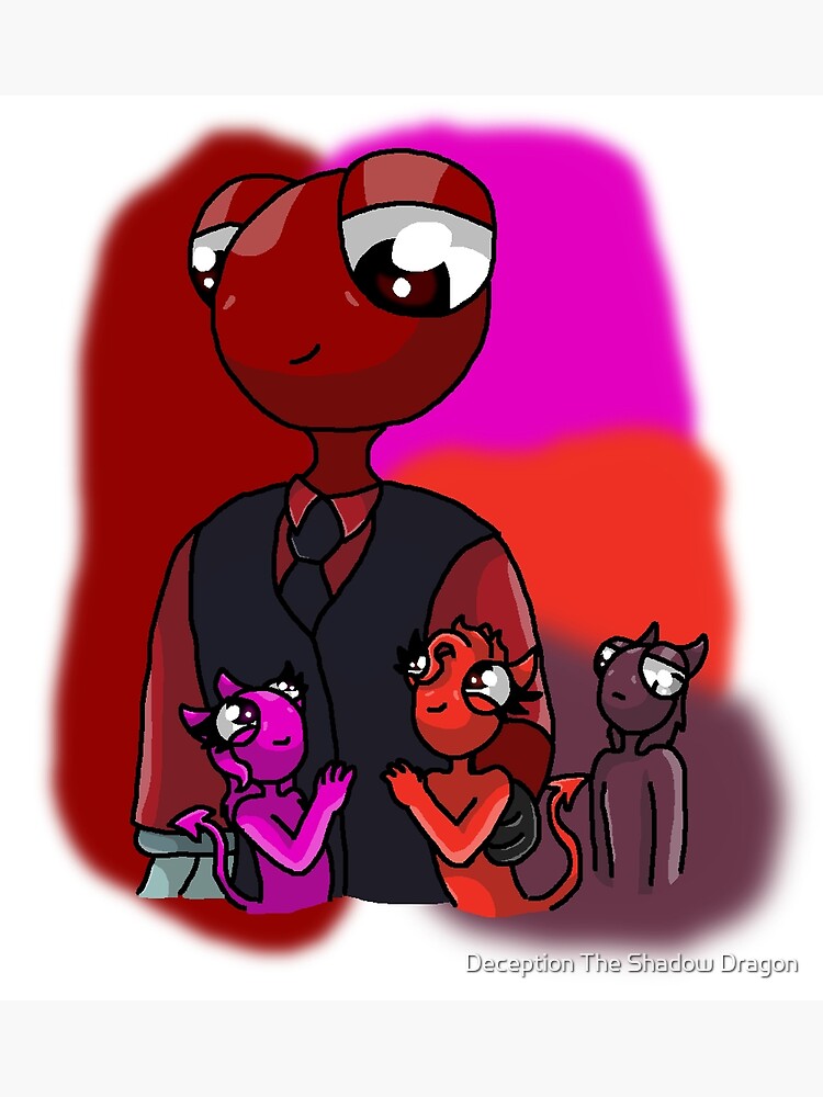 Two Sisters And A Red (Rainbow Friends) by DarkDragonDeception on DeviantArt