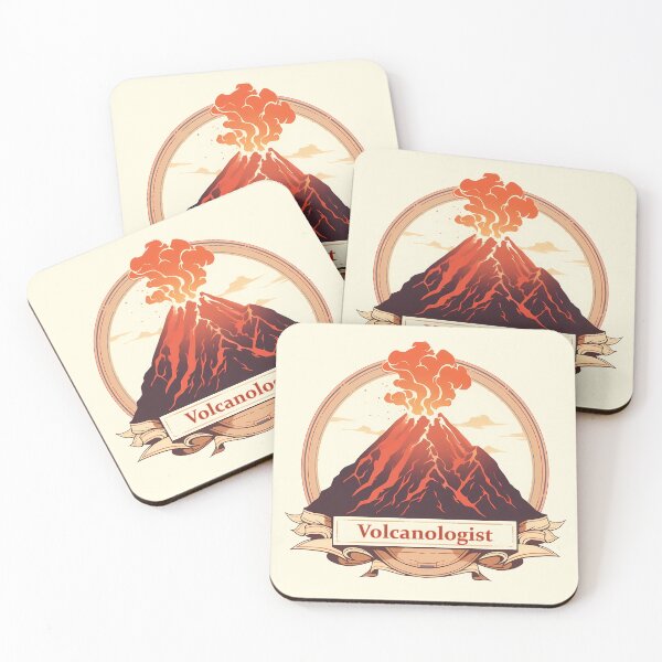 Item preview, Volcanologist Red Hot Erupting Volcano designed and sold by SweetClicks123.