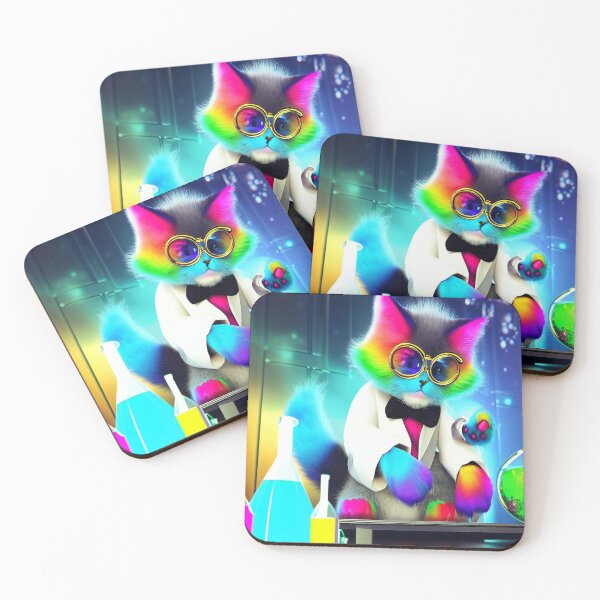 Item preview, Purrfectly Stylish Chemistry: The Cat Scholar's Adventures with Colored Compounds designed and sold by TrynlileDouse.