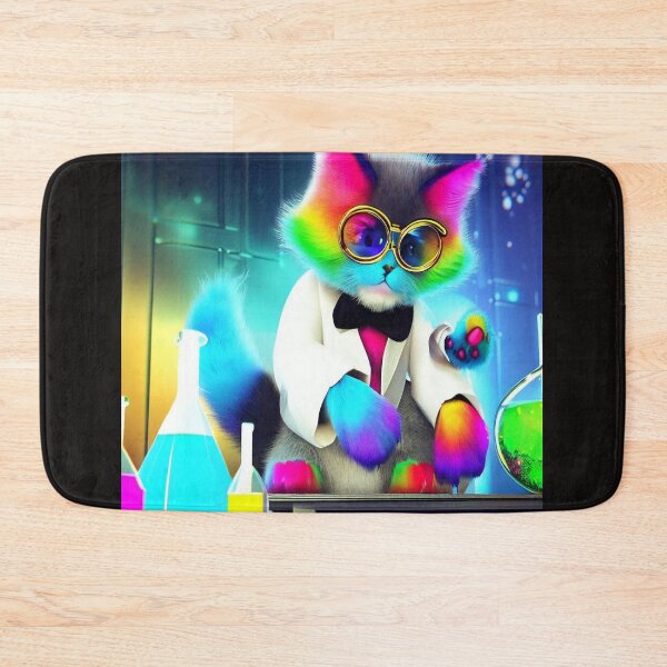 Item preview, Purrfectly Stylish Chemistry: The Cat Scholar's Adventures with Colored Compounds designed and sold by TrynlileDouse.
