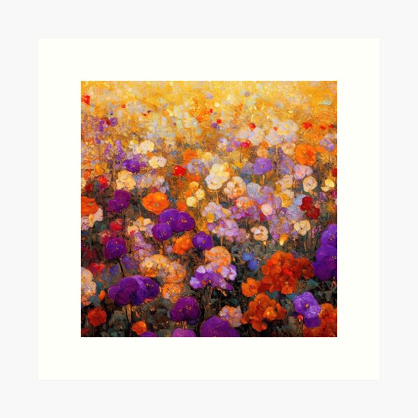 Item preview, Klimt Flower Garden designed and sold by maniacfitness.