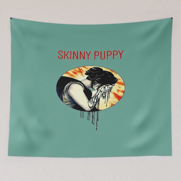 Item preview, New 02 Skinny Puppy band wallpaper Genres Industrial  designed and sold by ArloAsis.