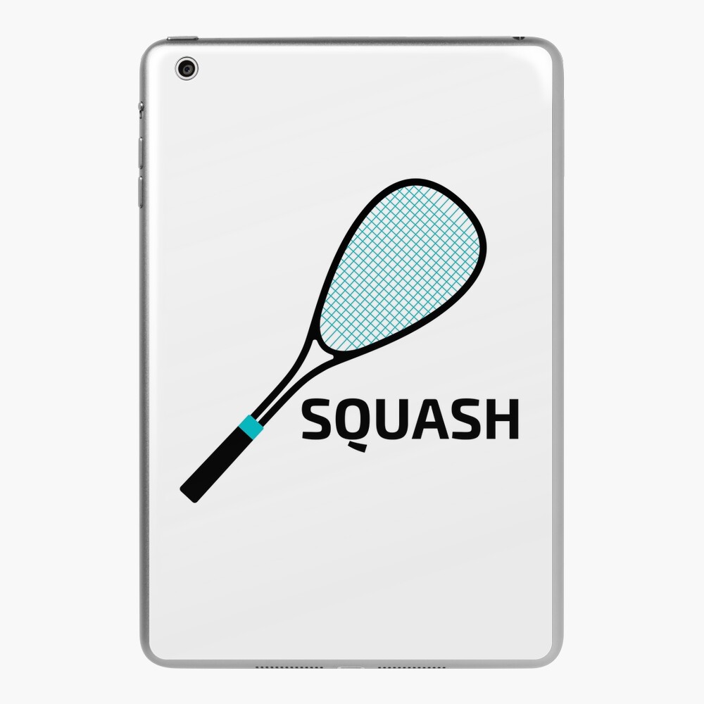 Coque et skin adhésive iPad for Sale avec l'œuvre « Squash Sport, Raquette  de squash, Raquette de Squash, Cadeaux sur le thème de la courge » de  l'artiste hottest-tees