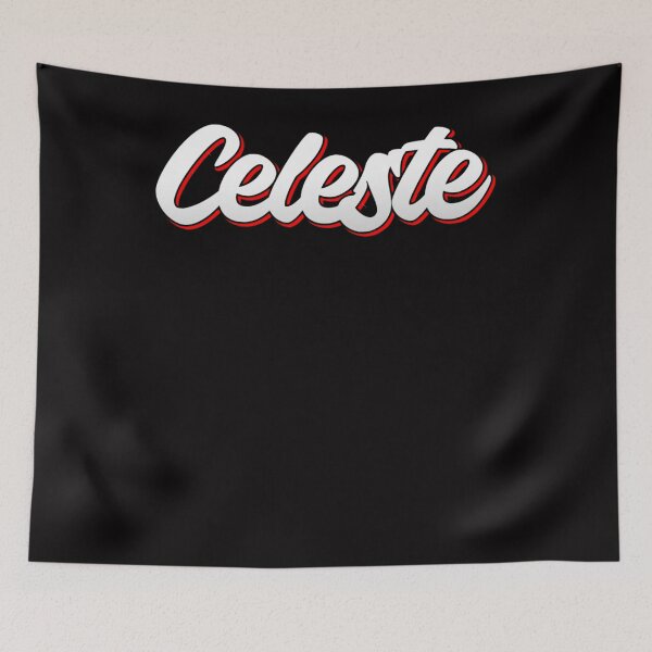 Item preview, Retro Celeste Name Label (Black) designed and sold by JESSICGALIS.