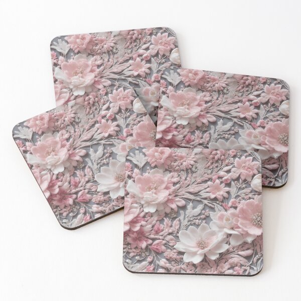 Artikelvorschau, Rosa Blumen Feld mit rosa Wildblumen entworfen und verkauft von Marcee Duggar.