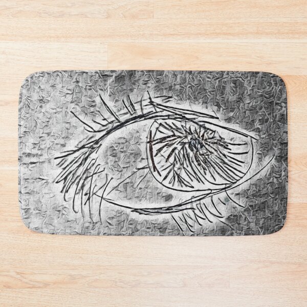 Item preview, Beautiful black and white eye fish illustrations background abstract designed and sold by Lillymagicart.