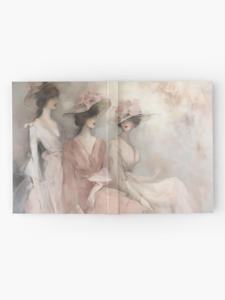 Coquette aesthetic vintage painting of 3 sisters Poster for Sale by  CoquetteArt