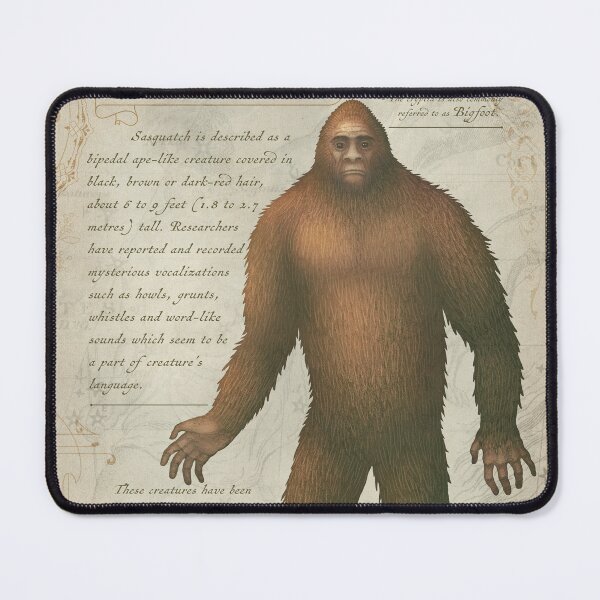Item preview, Sasquatch, Bigfoot, Wood Booger  designed and sold by Cabinet Of Curiosities by Vlad.