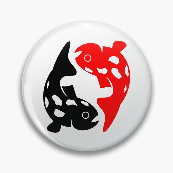 Artikelvorschau, koivissen die een yin yang-symbool vormen entworfen und verkauft von YongY1.