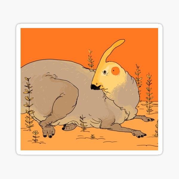 Item preview, Chubby Parasaurolophus designed and sold by jomajaba.
