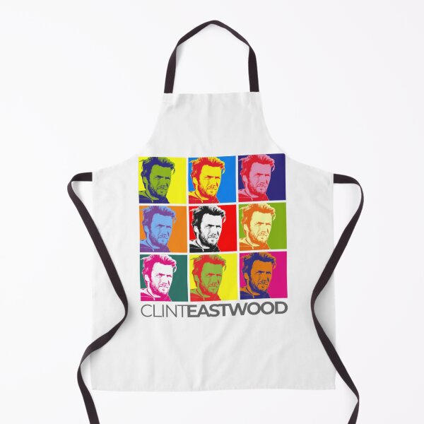 Item preview, Clint Eastwood pop-art portrait designed and sold by Designerble.