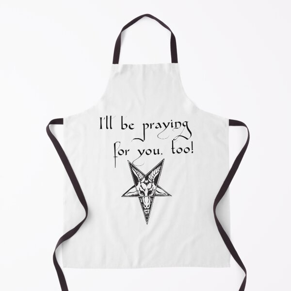 Item preview, I'll be praying for you, too!--with goat's head pentagram designed and sold by WinterTempest.