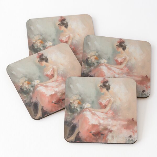 Artikelvorschau, Kokettes ästhetisches Vintage-Gemälde einer Flamenco-Tänzerin entworfen und verkauft von Coquette Art.