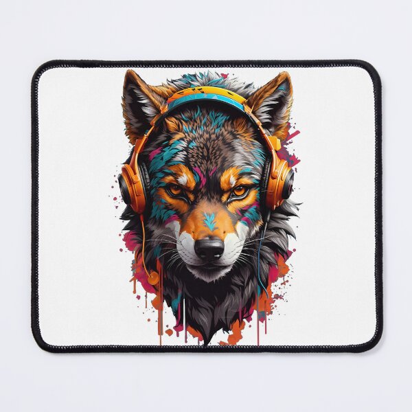 Item preview, Wolf Loves Music designed and sold by clarencese.