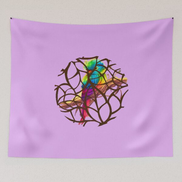 Item preview, Catch a bird in a cage designed and sold by run-rotee.