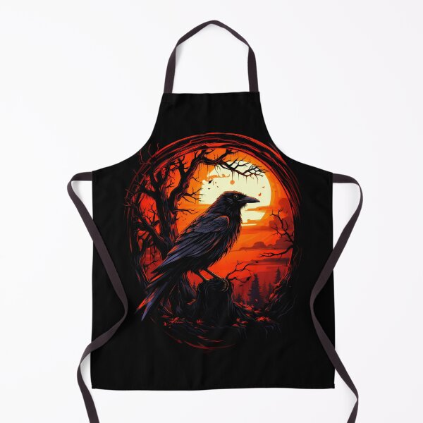 Aperçu de l'œuvre le corbeau dans le style artistique expressionniste créée et vendue par eyestetix.