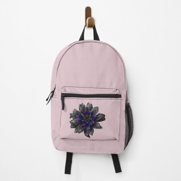 Item preview, Pastel Single Flower in Charcoal black & blue Mixed sketch Paint Pattern Design designed and sold by Md Rashid  Hasan.