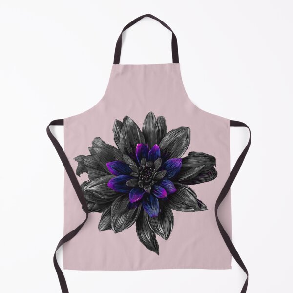 Item preview, Pastel Single Flower in Charcoal black & blue Mixed sketch Paint Pattern Design designed and sold by Md Rashid  Hasan.