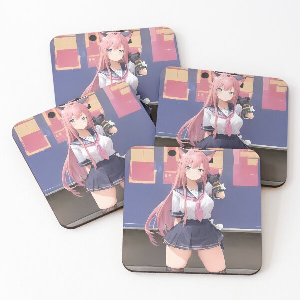 Item preview, Anime Cutie Cat Girl Nekko Lillia designed and sold by lifeissheep.