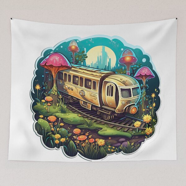 Item preview, The train goes to fairyland designed and sold by abmkf.