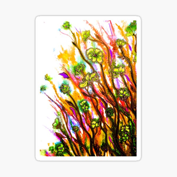 Item preview, Wildflowers in Yellow designed and sold by Linda Callaghan.