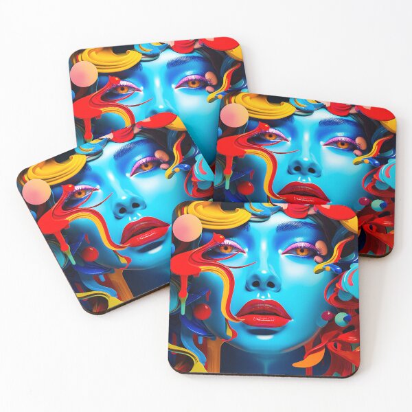 Item preview, COLORFUL POP ART PORTRAIT ART COLLECTION designed and sold by Lostounet.