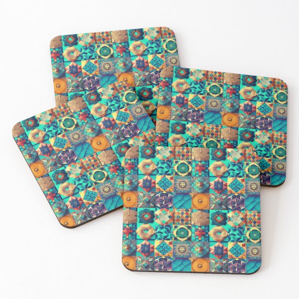 Item preview, Seamless complex shapes and colors. designed and sold by run-rotee.