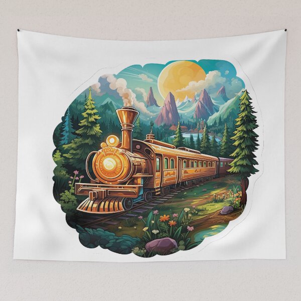 Item preview, Fairy world train designed and sold by abmkf.