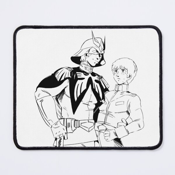 Artikelvorschau, Charmuro Amuro Ray Char Aznable Mobile Suit Gundam Yaoi Fujoshi Mecha Art entworfen und verkauft von MadAnglerPress.