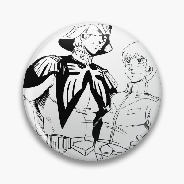 Artikelvorschau, Charmuro Amuro Ray Char Aznable Mobile Suit Gundam Yaoi Fujoshi Mecha Art entworfen und verkauft von MadAnglerPress.