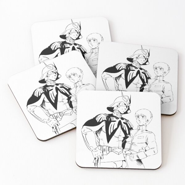 Artikelvorschau, Charmuro Amuro Ray Char Aznable Mobile Suit Gundam Yaoi Fujoshi Mecha Art entworfen und verkauft von MadAnglerPress.