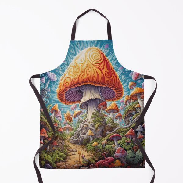 Item preview, Trippy Psychedelic Sky Mushroom art designed and sold by jaredmcwhae.