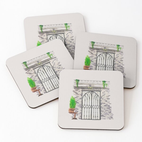 Item preview, The door that quietly protects me designed and sold by grin-mun.